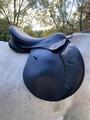 selle fouganza 17,5 cuir noir
