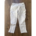 Pantalon blanc femme 44