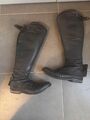 bottes d’équitation EGO7 en cuir noir, taille 41 XL/O