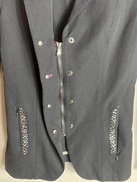 veste de concours noir animo modèle bud jacket