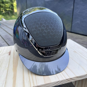 Bombe KASK Dogma Pure Shine avec protège nuque (59cm)