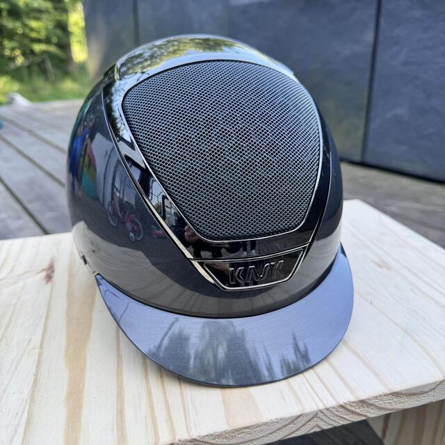 Bombe KASK Dogma Pure Shine avec protège nuque (59cm)