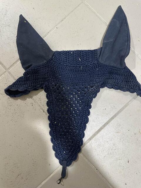 Bonnet long bleu marine