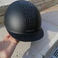 Casque d’équitation Décathlon adulte – 520 Bleu Cosmos – Taille 58