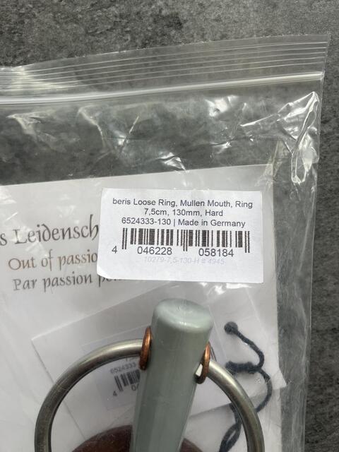 Mors droit simple Béris 130mm