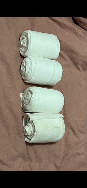 bande de polo blanc