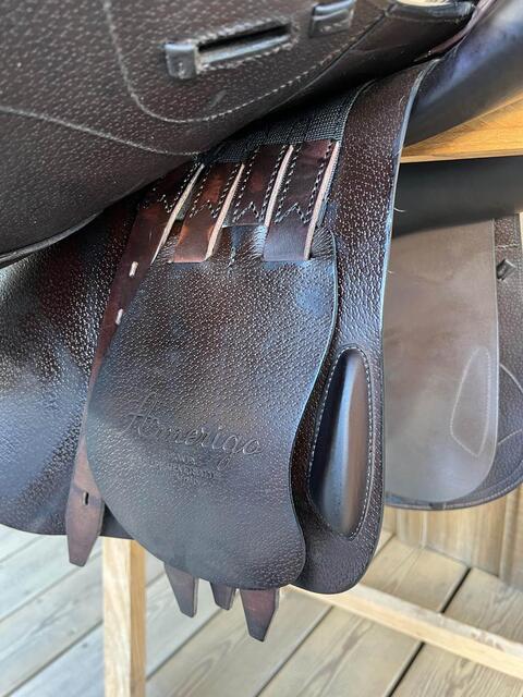 selle amerigo marron taille 17,5