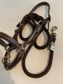 Licol en cuir Éric Thomas + longes d’attache