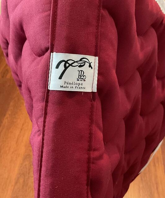 Tapis Pénélope rouge bordeaux