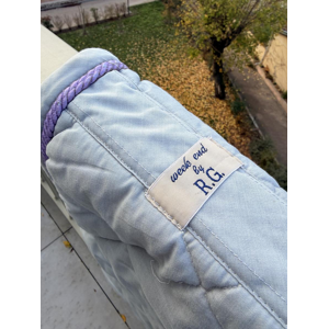 Tapis d’équitation RG Italy gris clair taille cheval