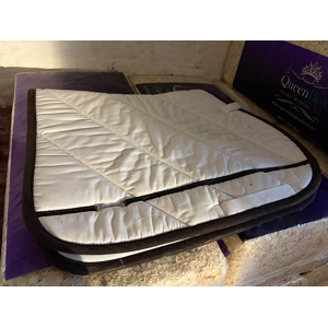 Tapis HV polo blanc et marron