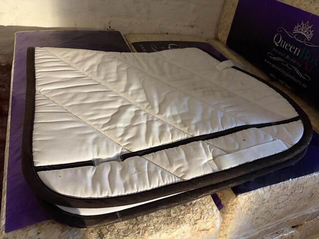 Tapis HV polo blanc et marron