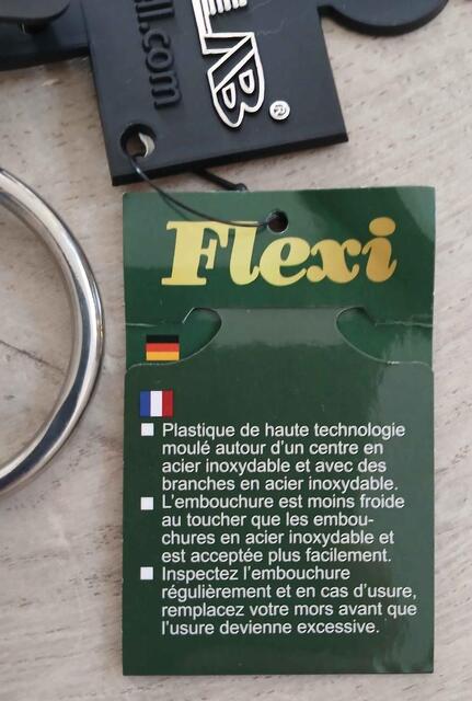 Mors Pelham neuf avec étiquette