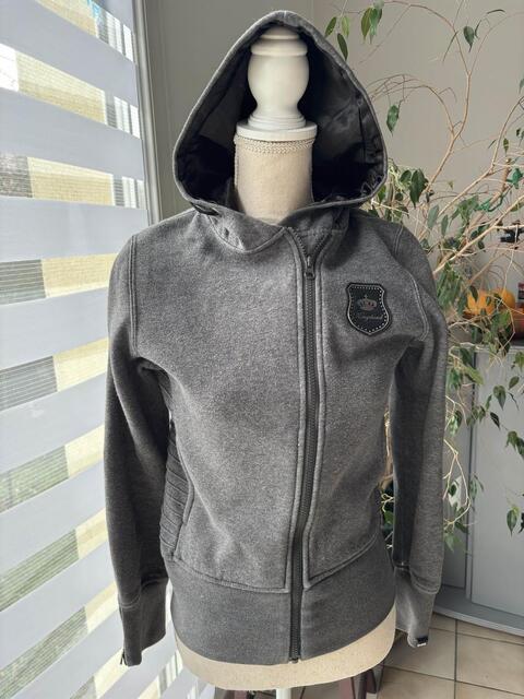 Veste sweat zippé Kingsland - Gris - Taille S