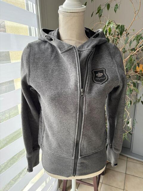Veste sweat zippé Kingsland - Gris - Taille S