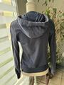 Veste sweat zippé Flags & Cup - Bleu marine & rose - Taille S