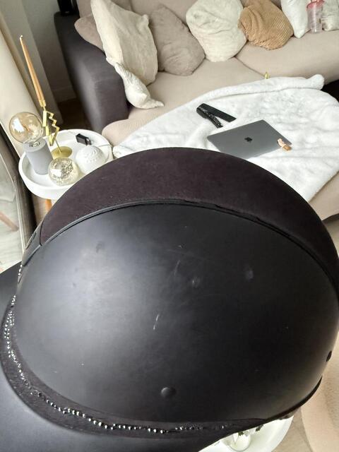 Bombe Miss Shield 2.0 Samshield Shadowmatt Alcantara Flower Swarovski