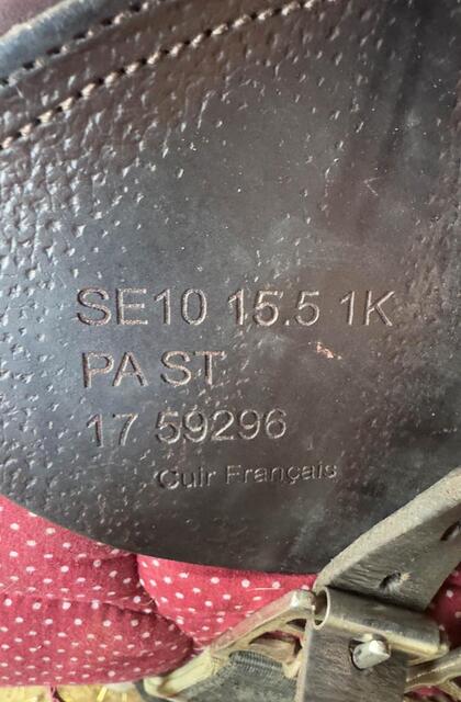 Selle CWD cuir 15,5