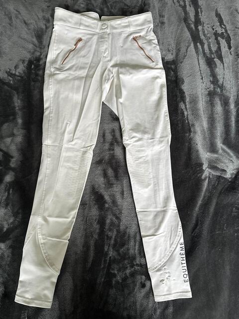 Pantalon equitheme blanc
