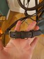 Filet bridon cuir marron cheval