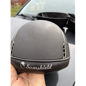 Bombe Samshield femme personnalisée marron