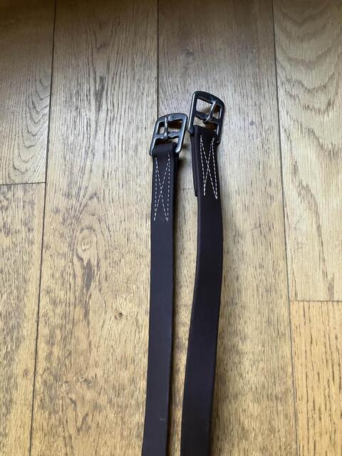 Étrivières Norton marron Synthétique 130 cm