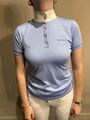 Polo bleu Equithème