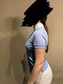Polo bleu Equithème