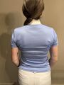 Polo bleu Equithème