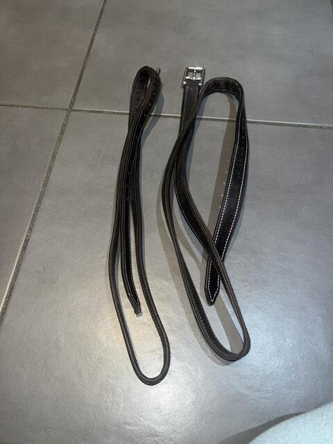 Étrivières marron forestier taille S