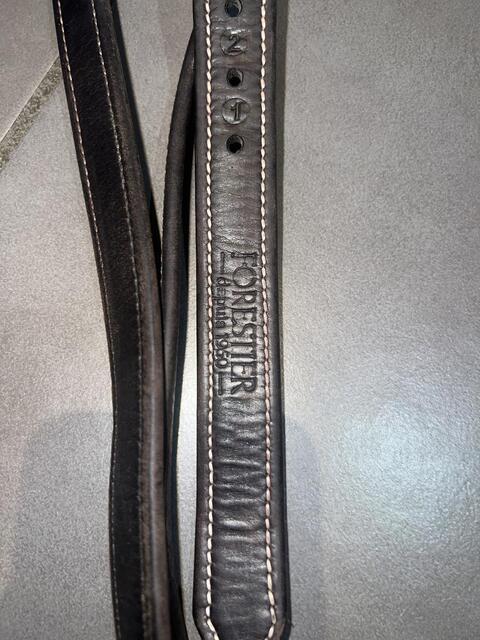 Étrivières marron forestier taille S