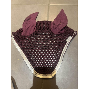 Bonnet harcour prune et argent