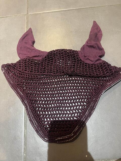 Bonnet harcour prune et argent