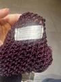 Bonnet harcour prune et argent