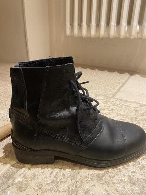 Boots cuir taille 38