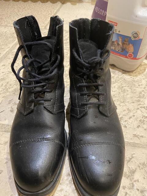 Boots cuir taille 38