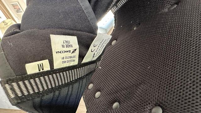 protège dos zandona taille M