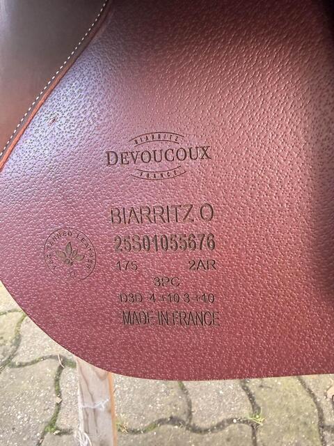 Selle Devoucoux biarritz O 17,5