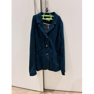 Veste de concours Pénélope Leprévost bleu canard