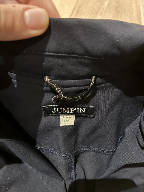 Veste de concours Jump'in bleu marine