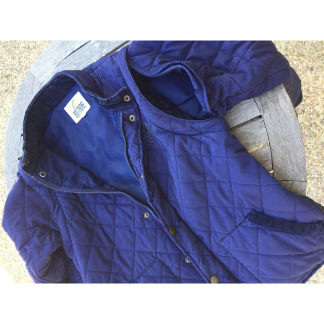 Veste tissu matelassé