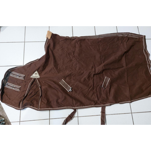 Chemise d'écurie marron de la marque EQUITHEME