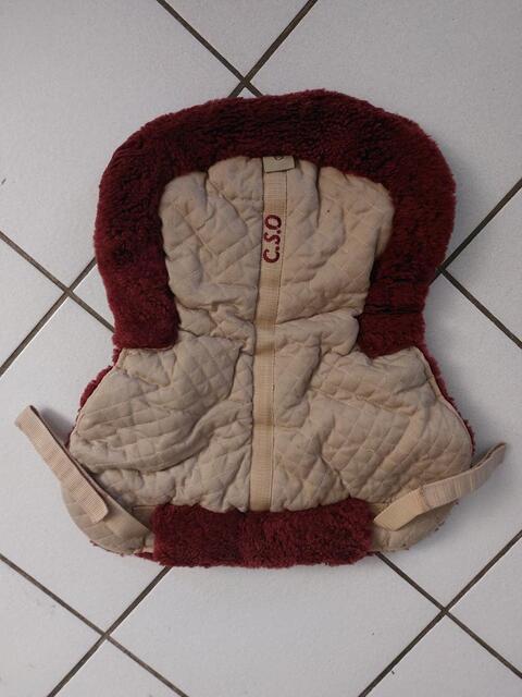 Amortisseur de la marque CSO bordeaux et beige