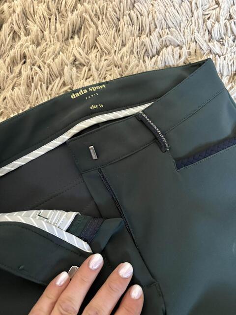 Pantalon d’équitation Giovani vert sauge Dada sport