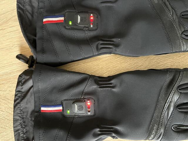Gants chauffants