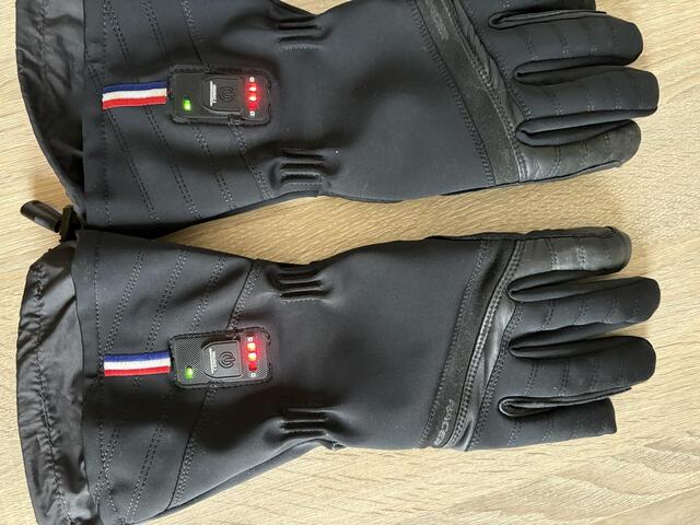 Gants chauffants