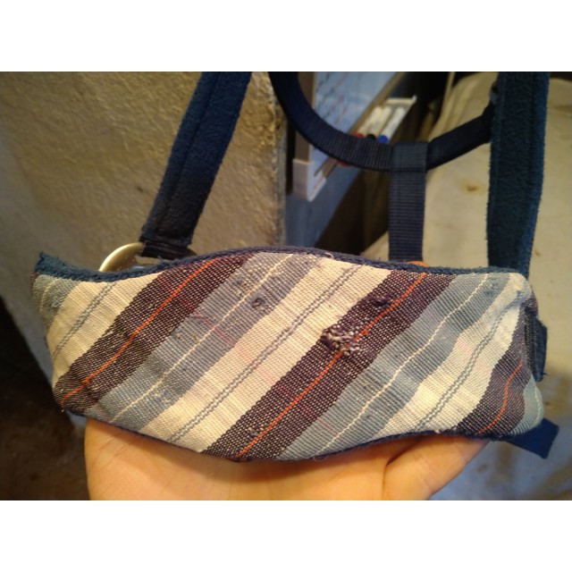 Licol Horze Bleu Marine Type Ecossais