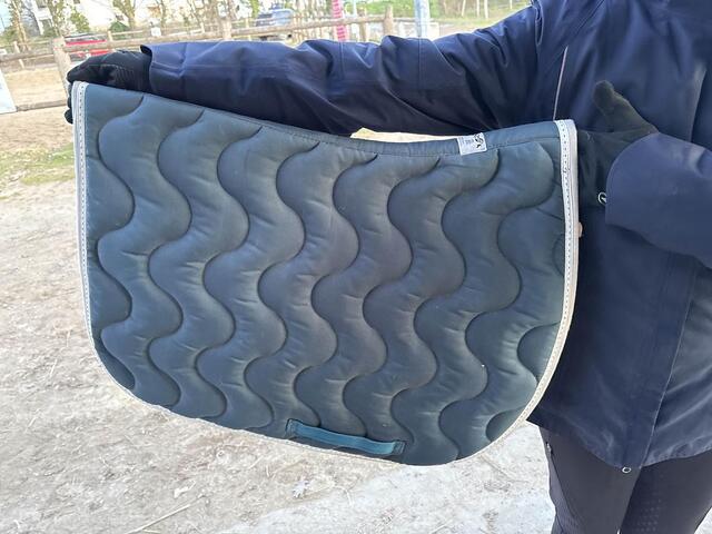 tapis Pénélope bleu canard