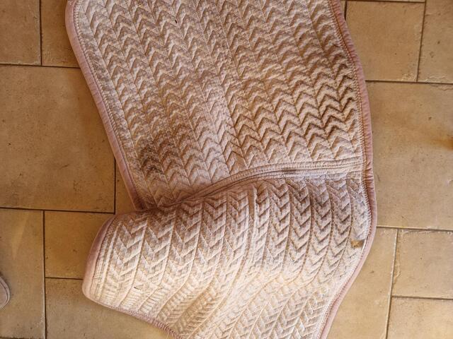 Tapis dressage kentucky velvet Pearl rose pale