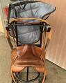 Selle Mixte complète 17,5 Cuir de Veau Marque Henri De Rivel